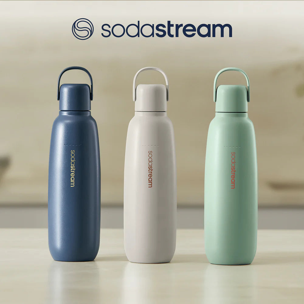 SodaStream Fizz & Go Cool Daily usage 900 ml Stainless Steel Bottle